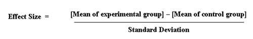 effect sizes 2